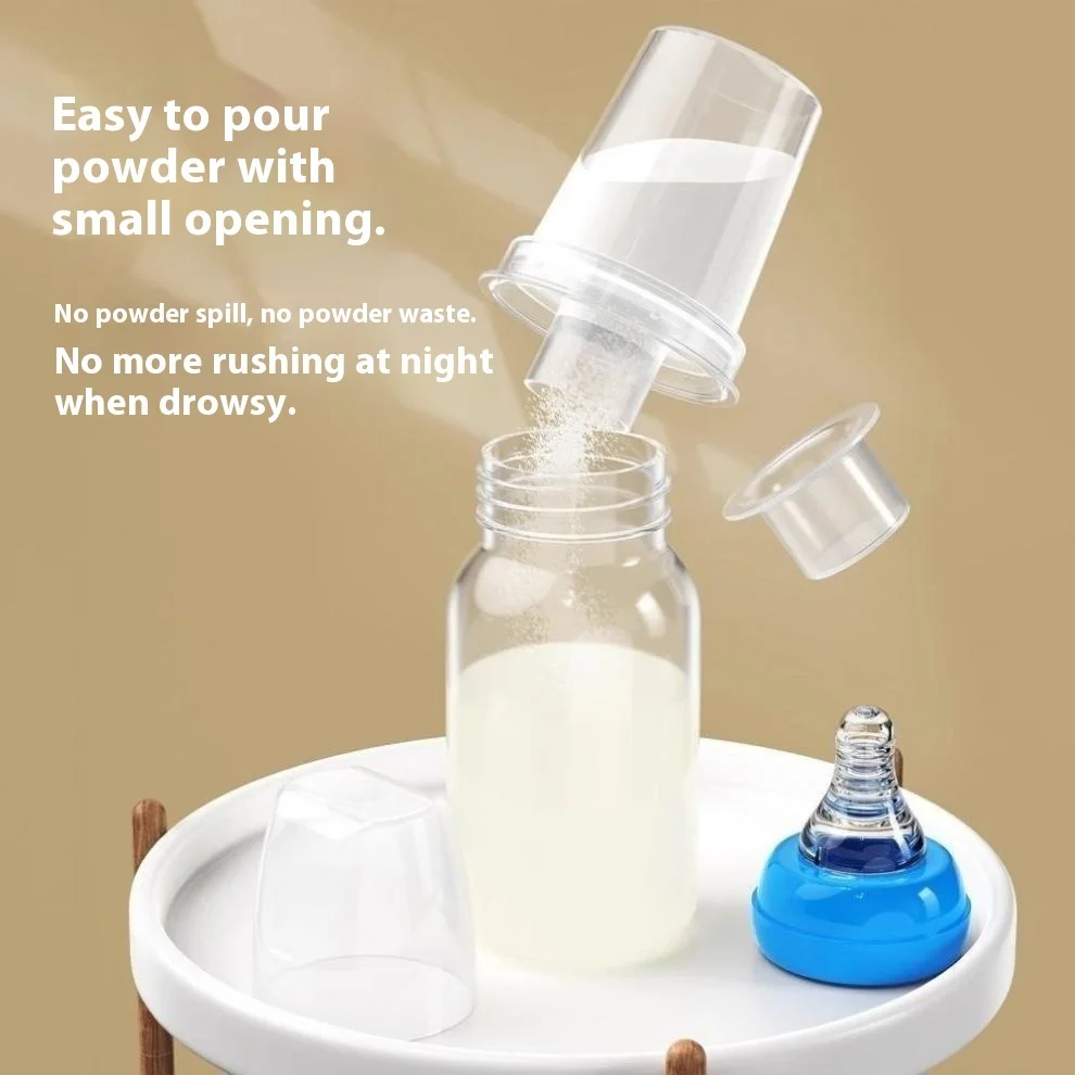 Baby Food Organizer - Mini 80ml Baby Milk Powder Jar,