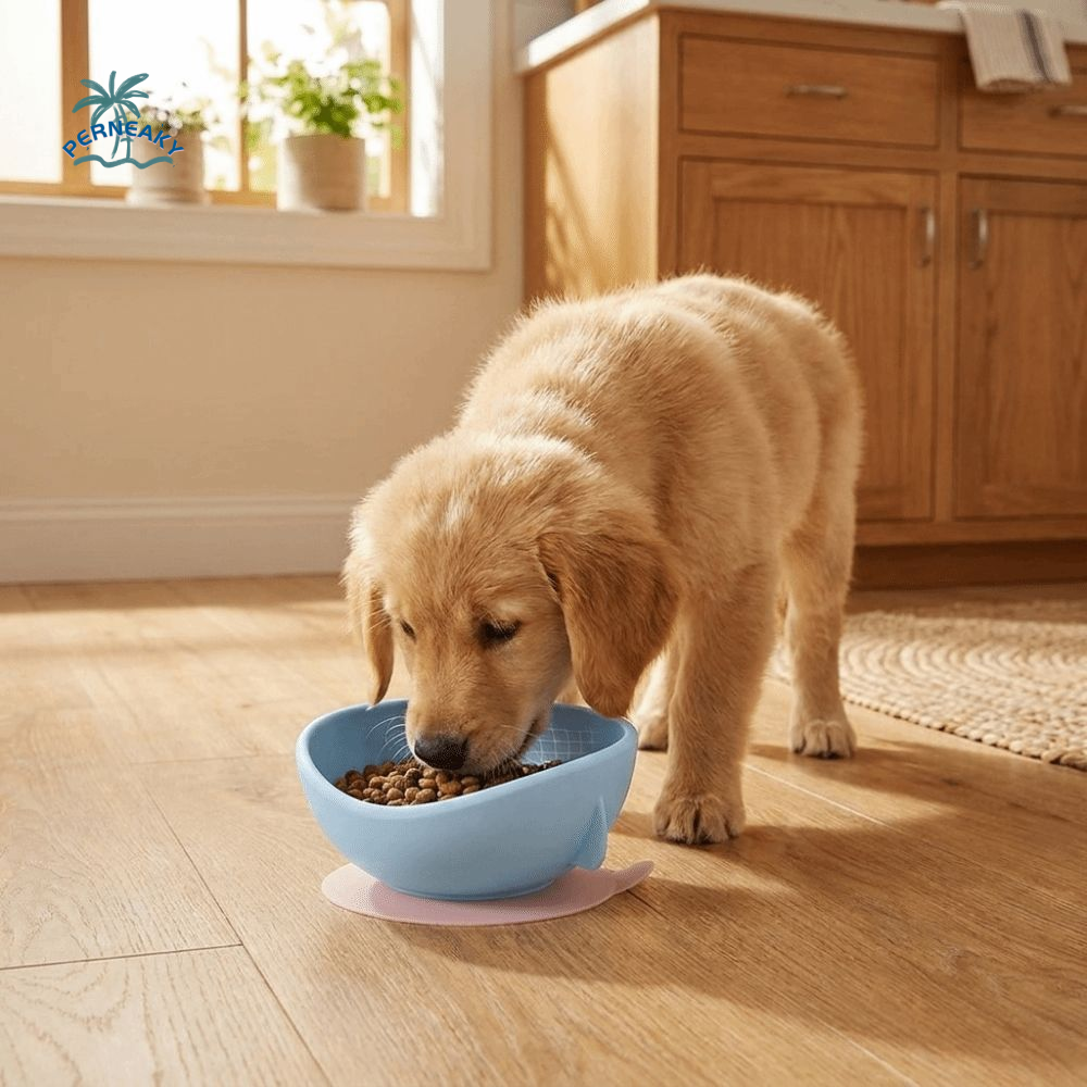 Silicone Suction Bowl - Creative Silicone Suction Cup Pet Bowl