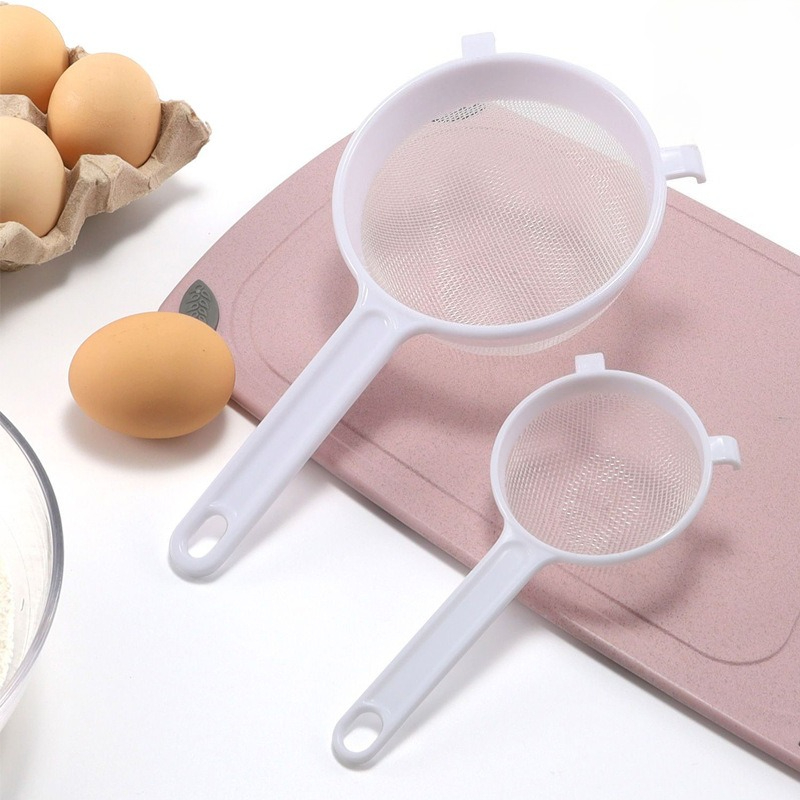 Baby Food Strainer - Plastic Fine Mesh Scoop Strainer Colander