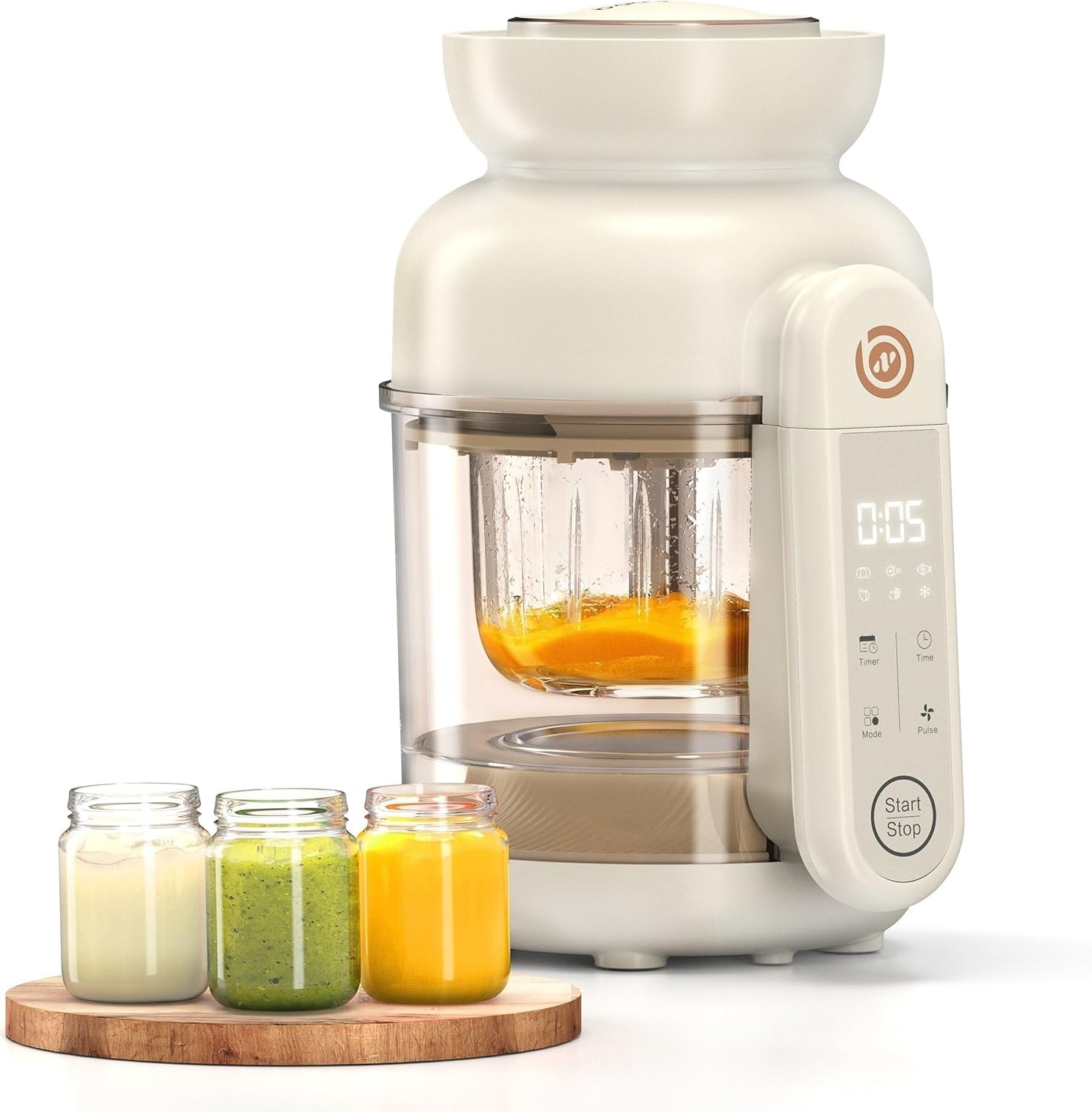 Baby Food Maker And Steamer - Glass Baby Food Maker, Steamer &