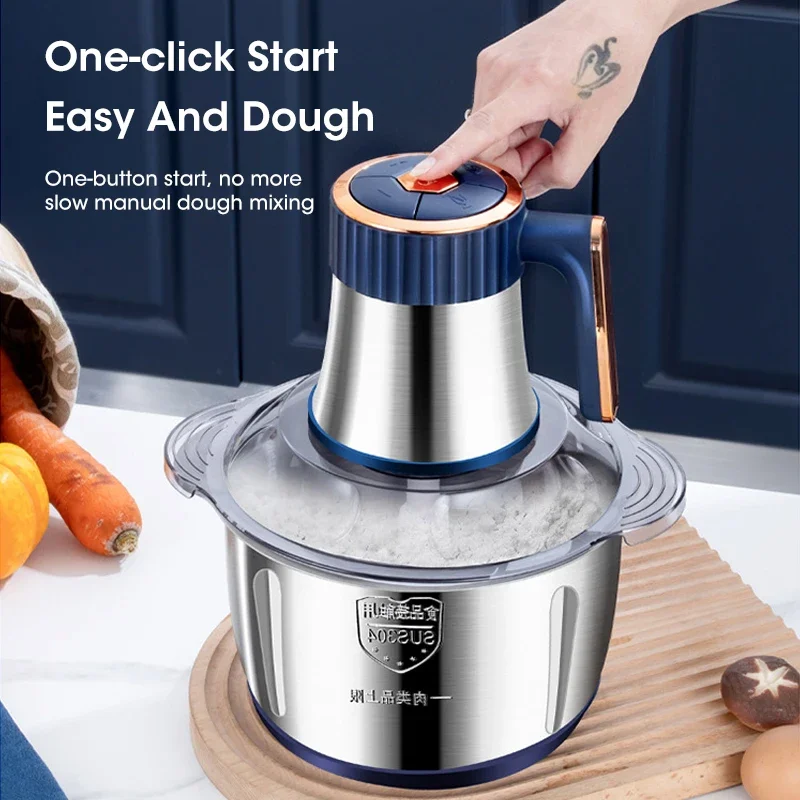 Baby Food Cooking Set - High-quality 5L Stainless Steel Electric Meat