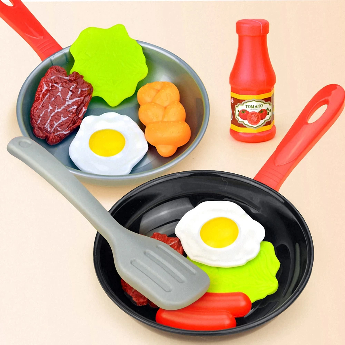 Baby Food Cooking Set - 8PCS Kitchen Food Toys for Kids
