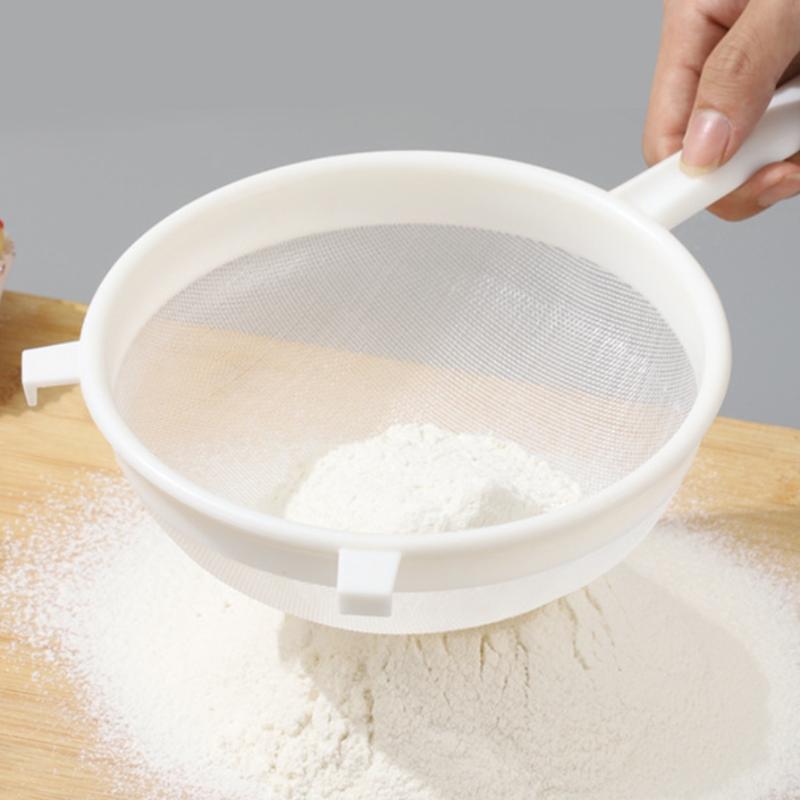 Baby Food Strainer - 1pc Plastic Fine Mesh Spoon Strainer