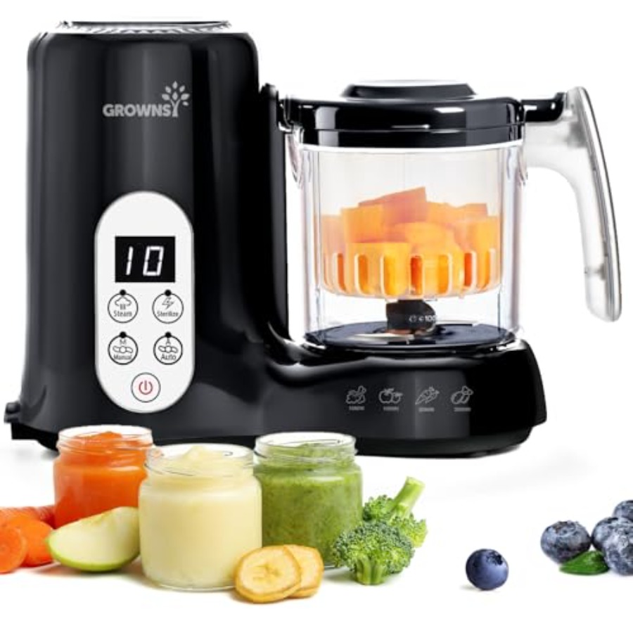Baby Food Maker And Steamer - Baby Food Maker with Steam Basket