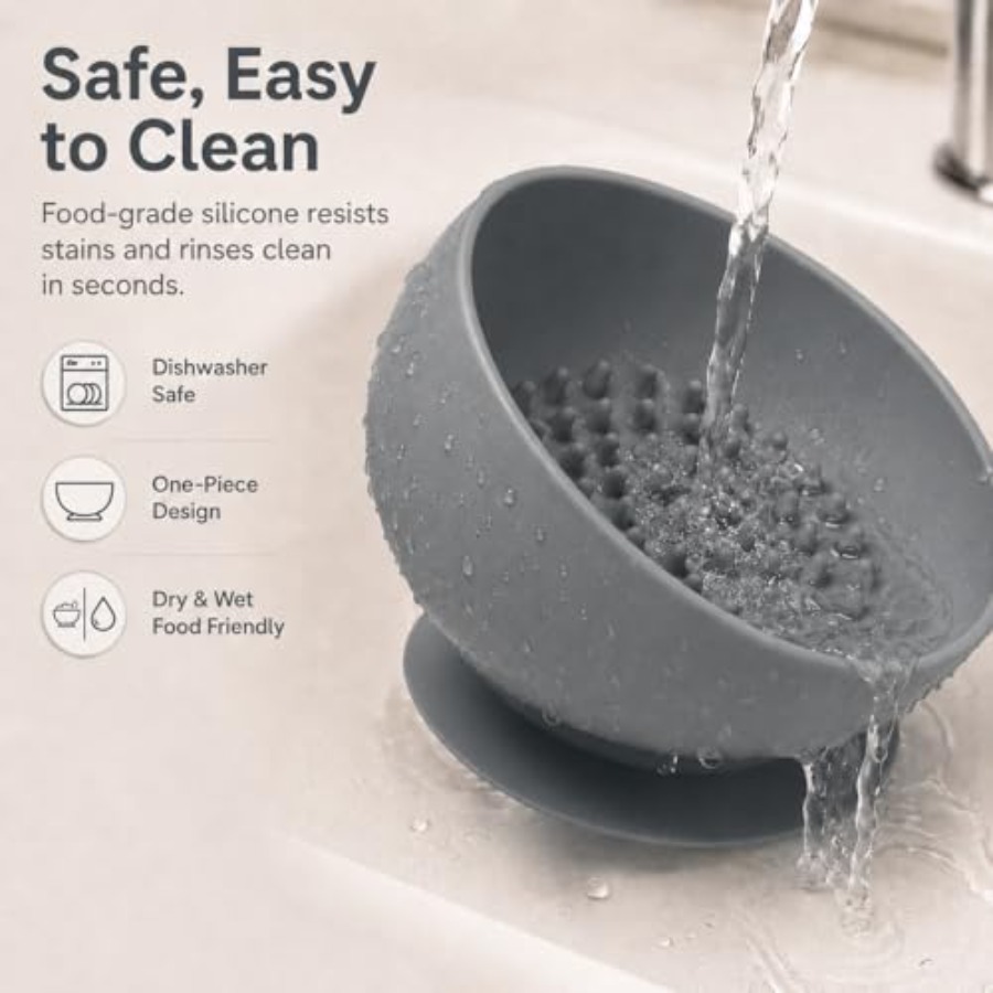 Silicone Slow Feeder Cat Bowl, - Silicone Suction Bowl ulasan dan harga