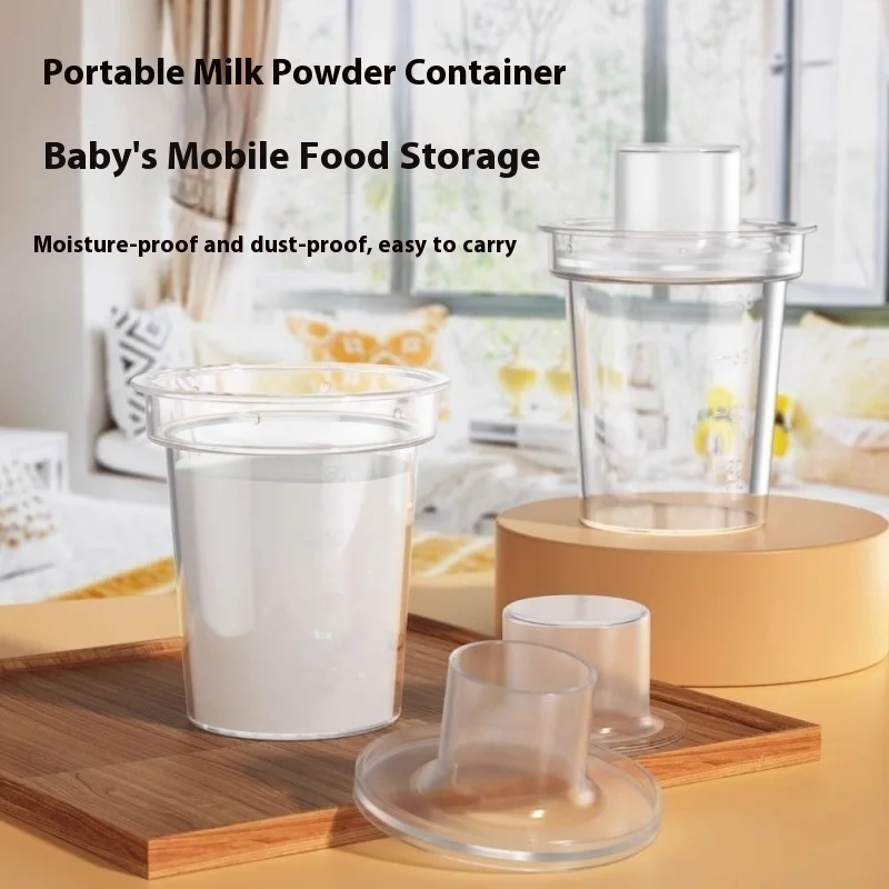 Mini 80ml Baby Milk Powder Jar - Baby Food Organizer ulasan dan harga