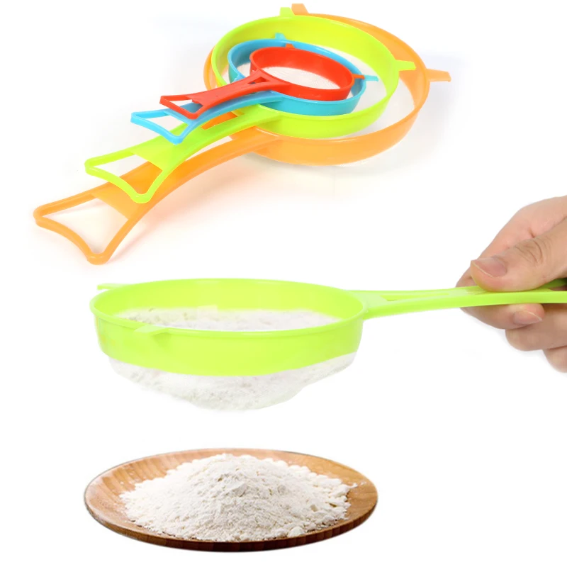 4Pcs/Set Multi Color Flour Sie - Baby Food Strainer ulasan dan harga
