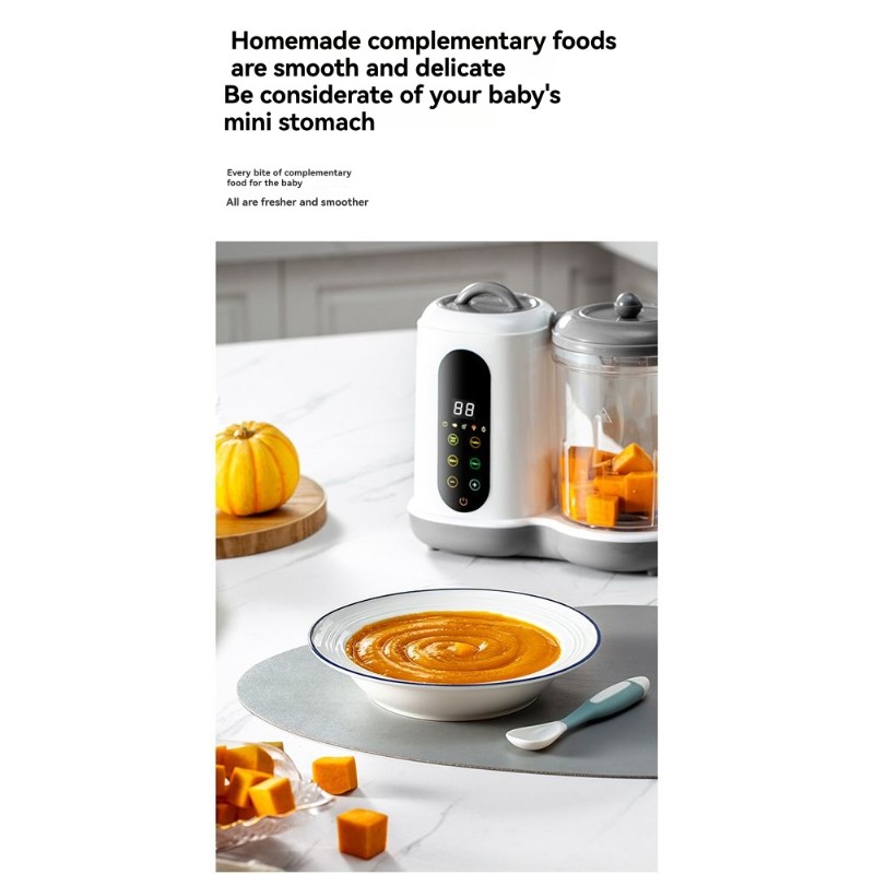 [NEW!N92R】 Automatic Baby Food - Baby Food Maker And Steamer ulasan dan harga