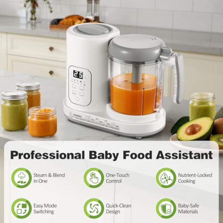 Baby Food Maker Pro Steamer Bl - Baby Food Maker And Steamer ulasan dan harga
