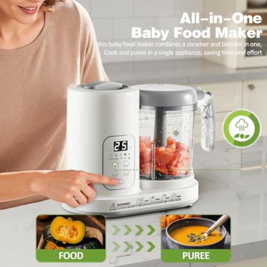 Baby Food Maker Pro Steamer Bl - Baby Food Maker And Steamer ulasan dan harga