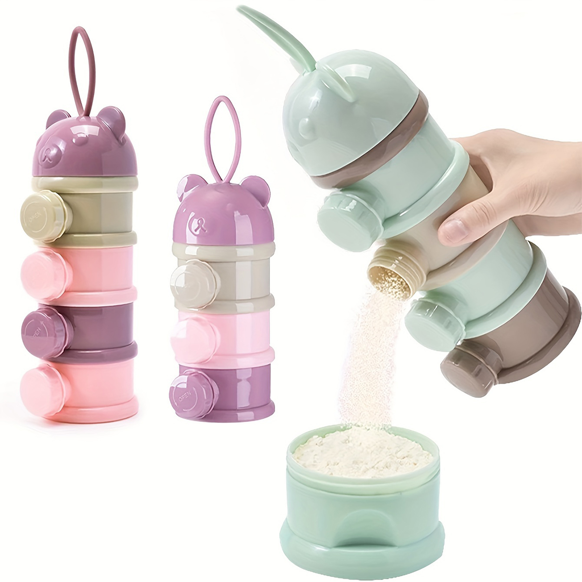 Large Capacity Baby Milk Powde - Baby Food Organizer ulasan dan harga