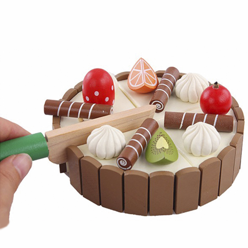 Wooden Children Kitchen Toys P - Baby Food Cooking Set ulasan dan harga