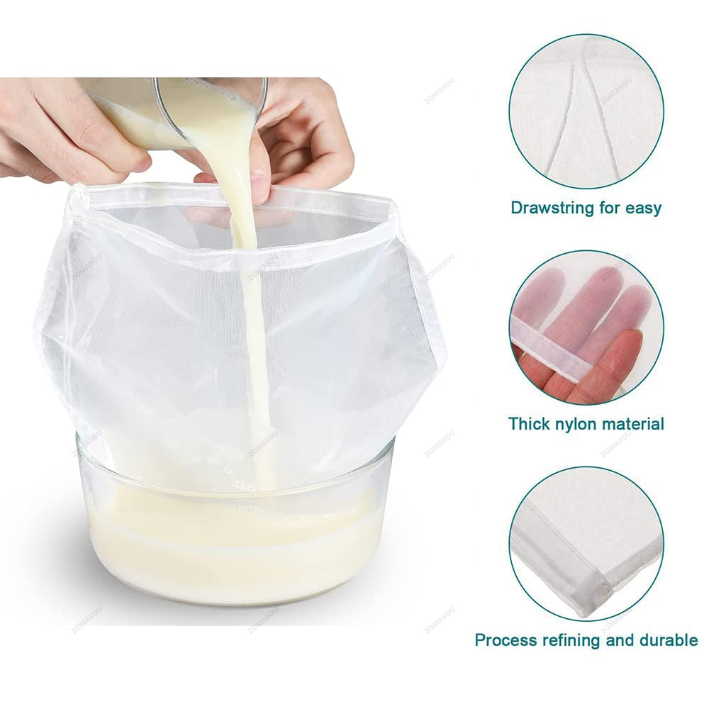 1/30Pc 100 Mesh Soy Milk Nylon - Baby Food Strainer ulasan dan harga