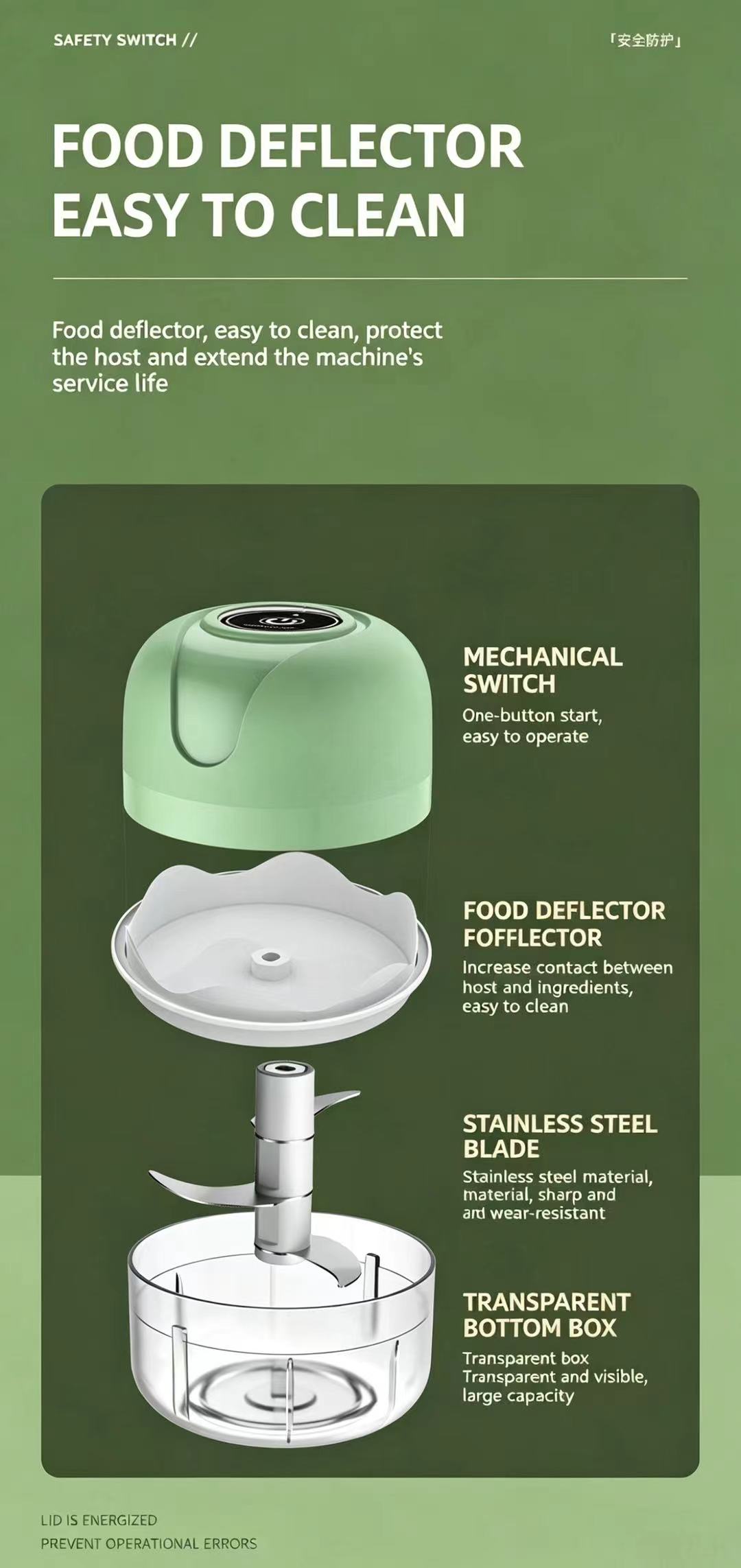 23W USB Rechargeable Electric  - Baby Food Grinder ulasan dan harga