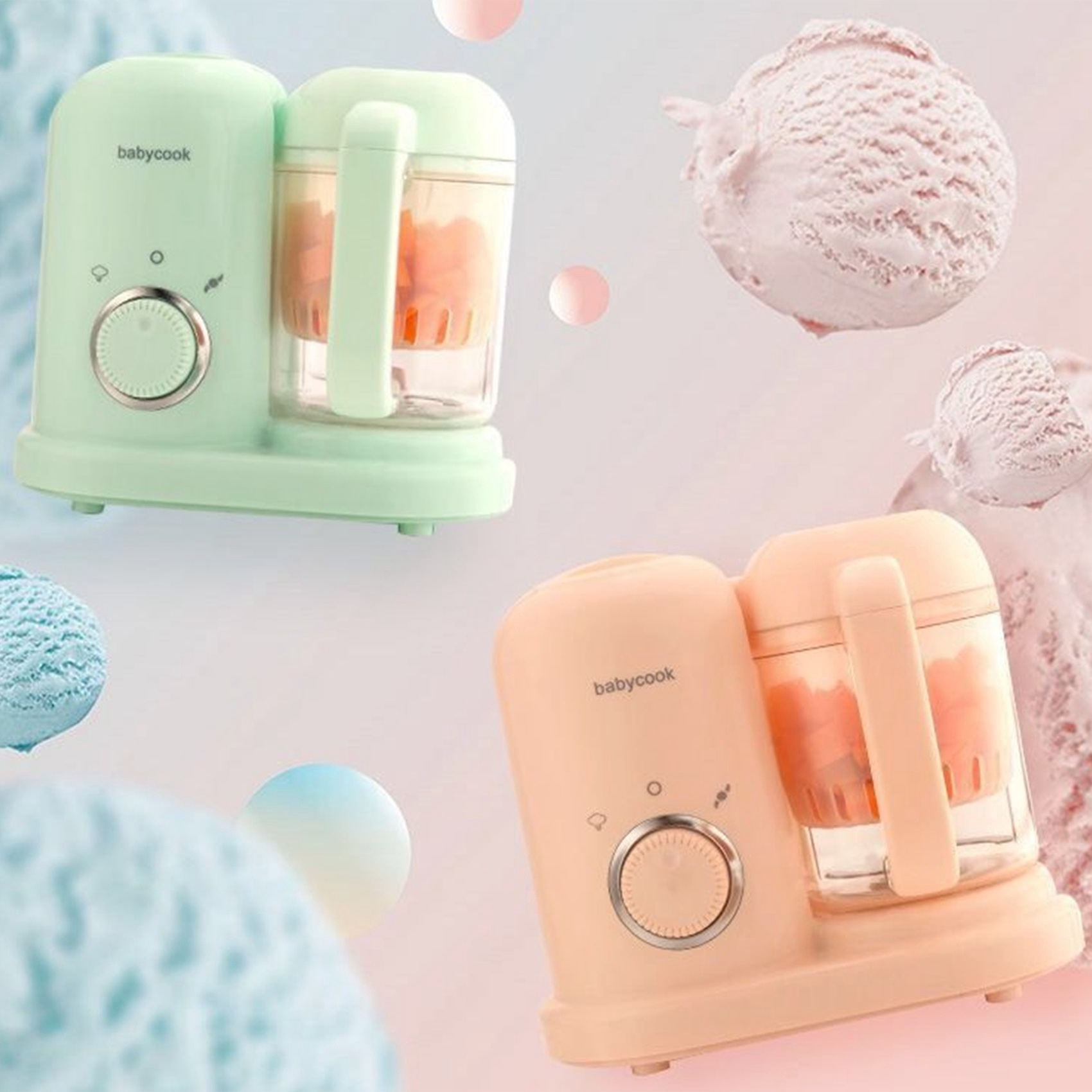 HIM-Baby Food Maker,Multi-Func - Baby Food Maker And Steamer ulasan dan harga