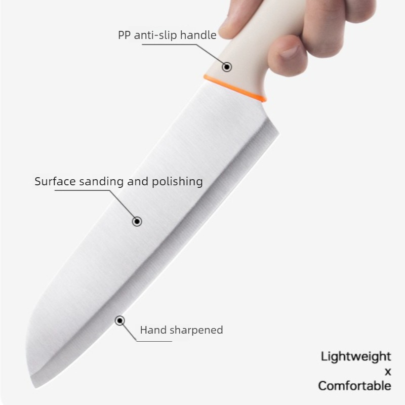 3-PCS Kitchen Knife Sets Stain - Baby Food Cooking Set ulasan dan harga