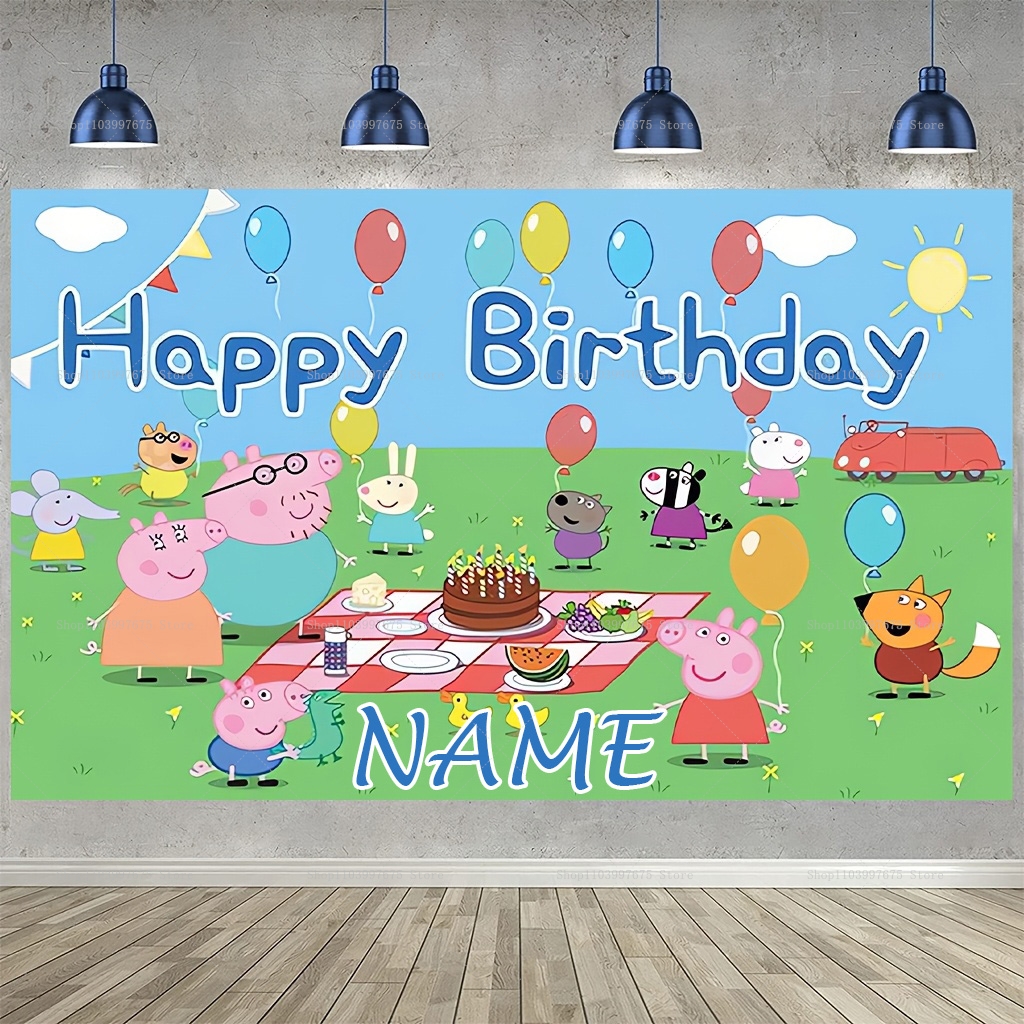 Custom Name Cartoon Peppa Pig  - Baby Food Grinder ulasan dan harga