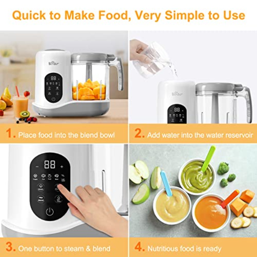 2024 Baby Food Maker One Step  - Baby Food Maker And Steamer ulasan dan harga