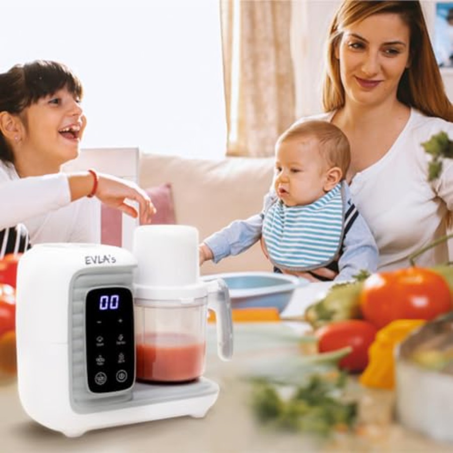 Double Baby Food Maker with 2  - Baby Food Maker And Steamer ulasan dan harga