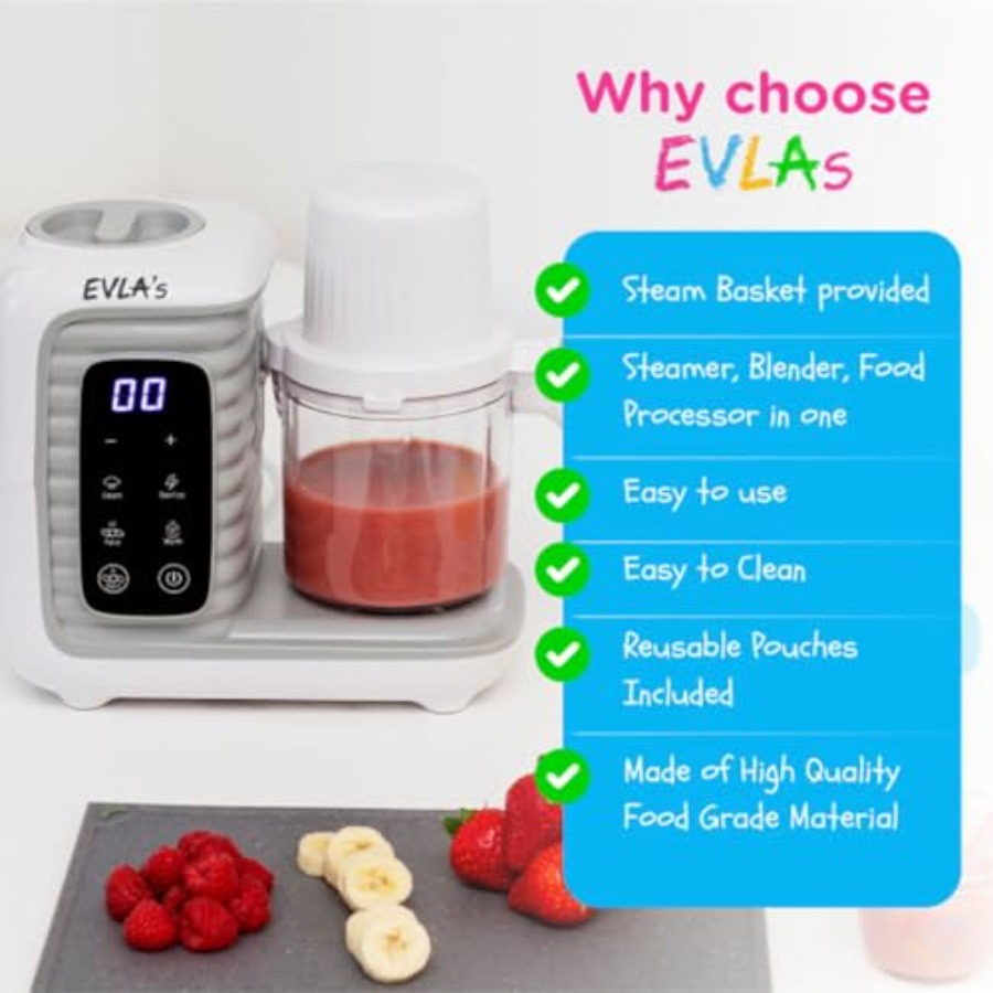 Double Baby Food Maker with 2  - Baby Food Maker And Steamer ulasan dan harga