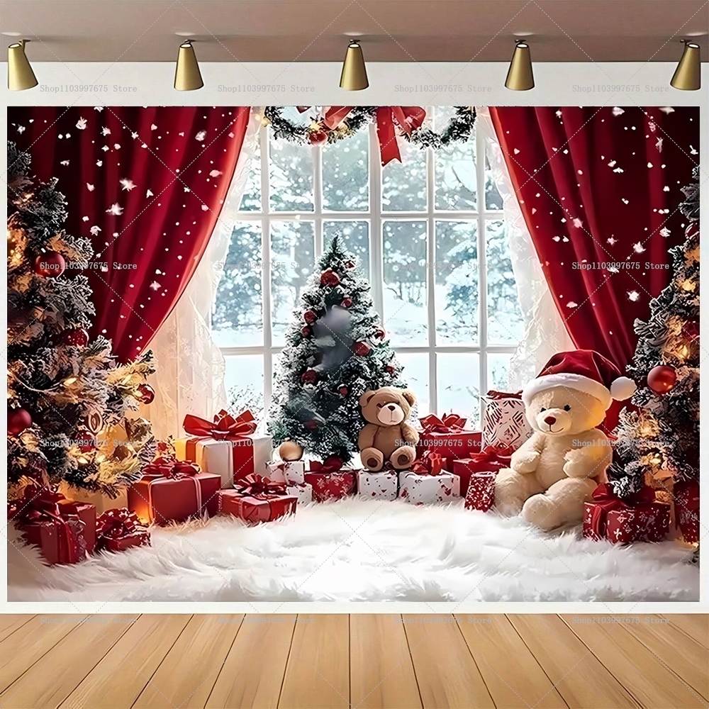 Merry Christmas Backdrops Wond - Baby Food Grinder ulasan dan harga