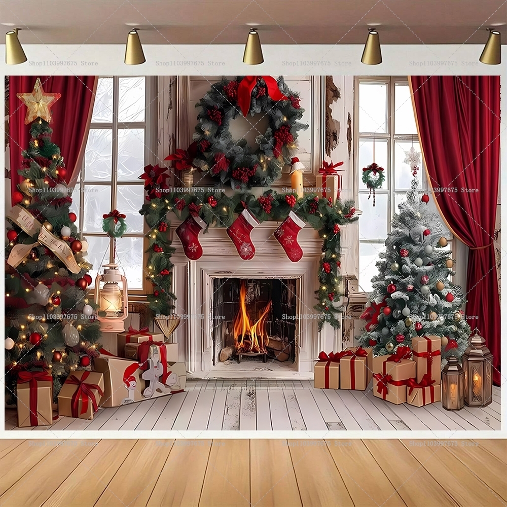 Merry Christmas Backdrops Wond - Baby Food Grinder ulasan dan harga