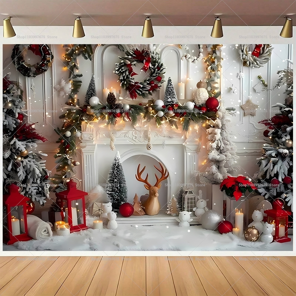 Merry Christmas Backdrops Wond - Baby Food Grinder ulasan dan harga