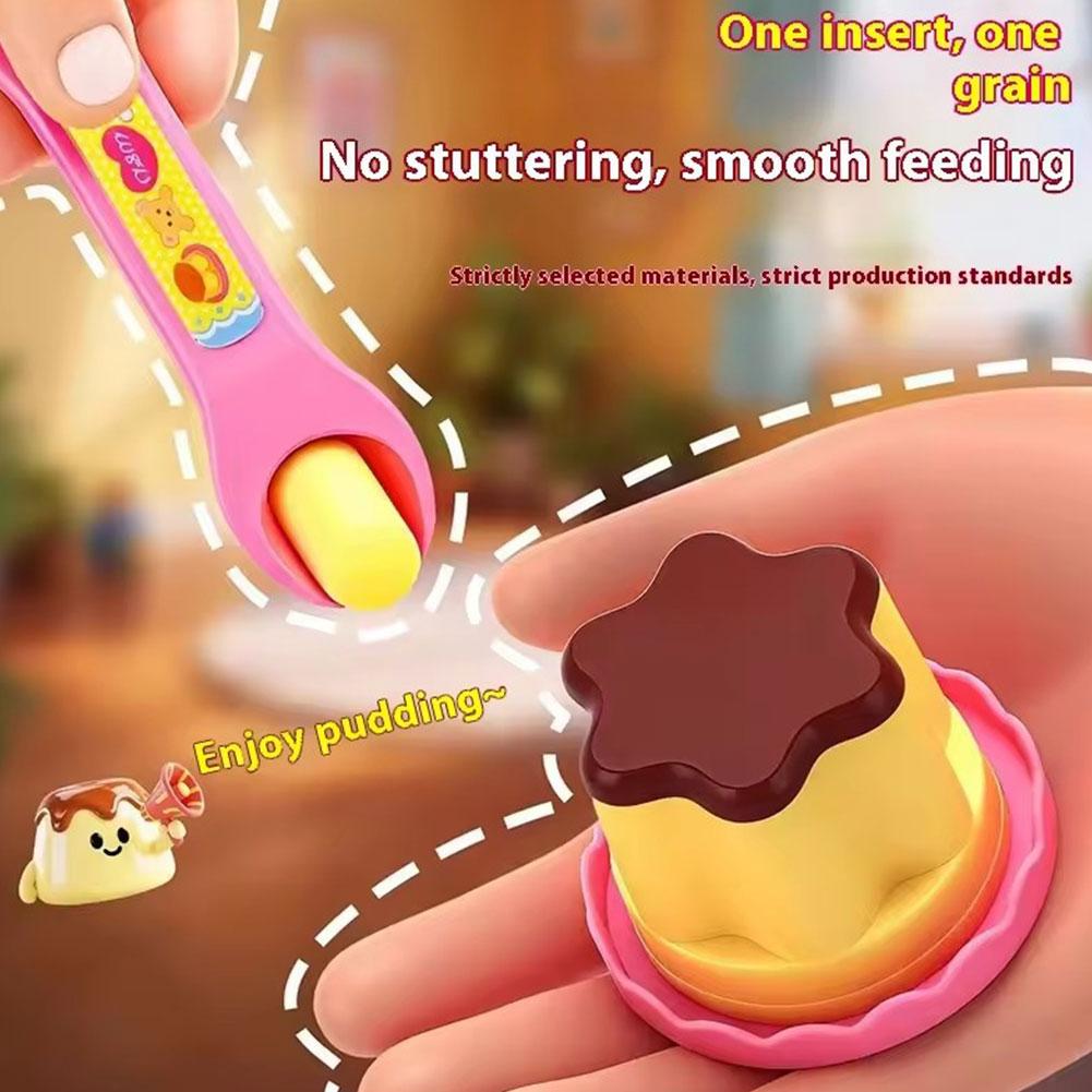 Pretend Play Pudding Feeding T - Baby Food Cooking Set ulasan dan harga