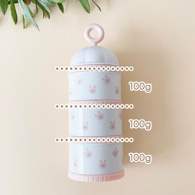 Cute Bear Milk Powder Box Baby - Baby Food Organizer ulasan dan harga