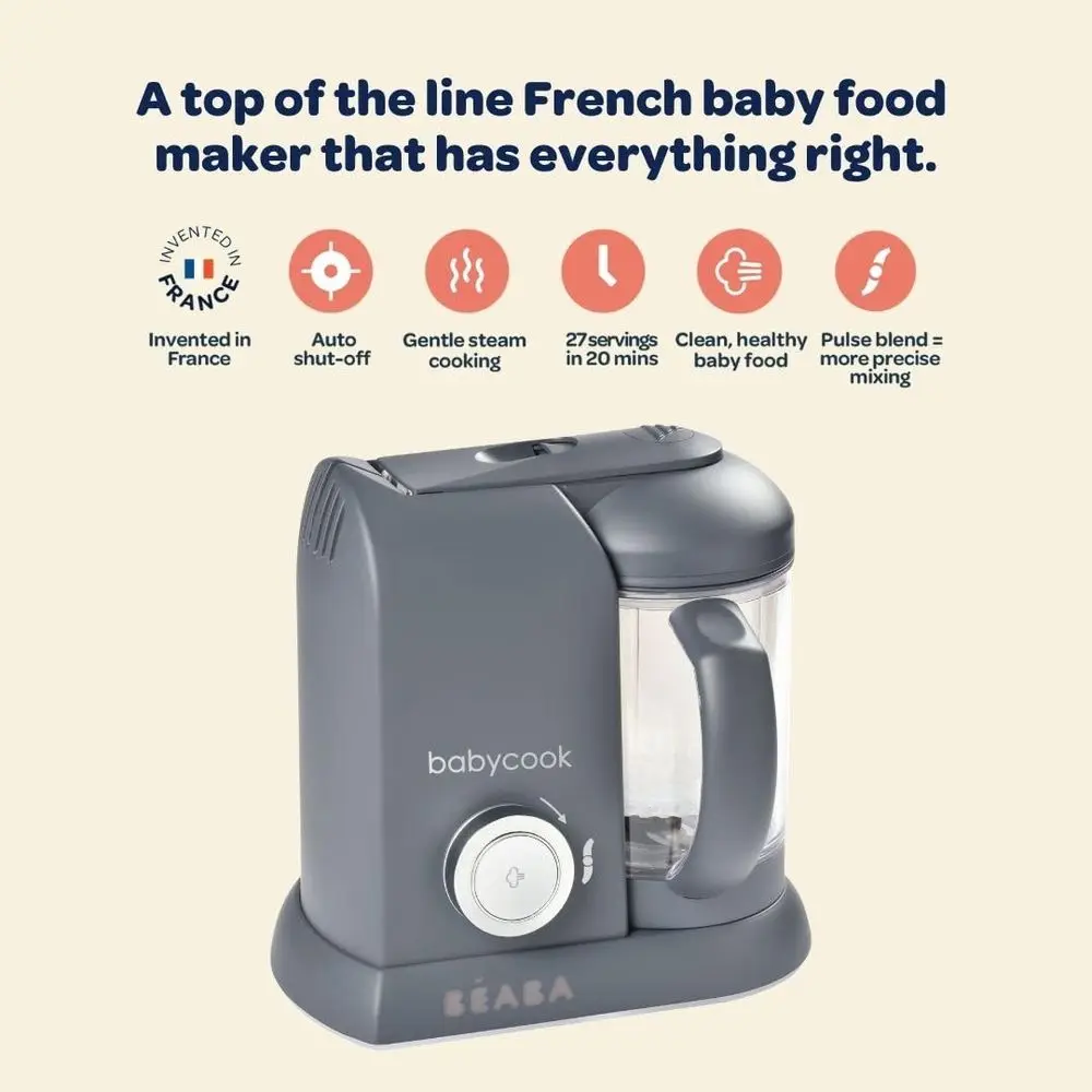 4-in-1 Baby Food Maker: Steame - Baby Food Maker And Steamer ulasan dan harga
