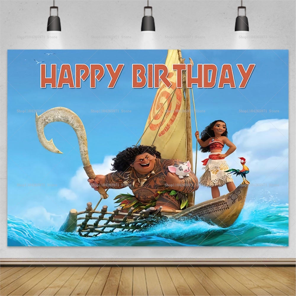 Baby Moana Theme Summer Birthd - Baby Food Grinder ulasan dan harga