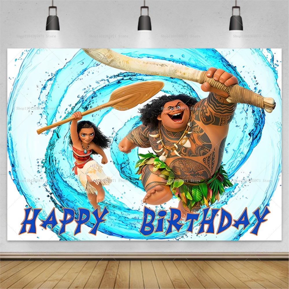 Baby Moana Theme Summer Birthd - Baby Food Grinder ulasan dan harga