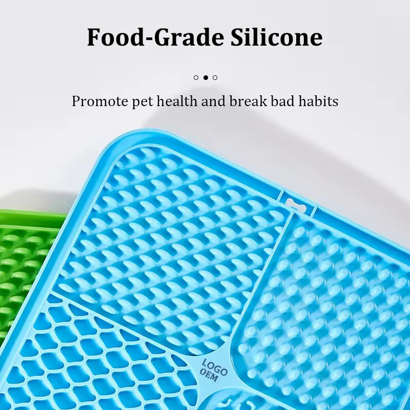 Silicone Pet Licking Mat With  - Silicone Suction Bowl ulasan dan harga