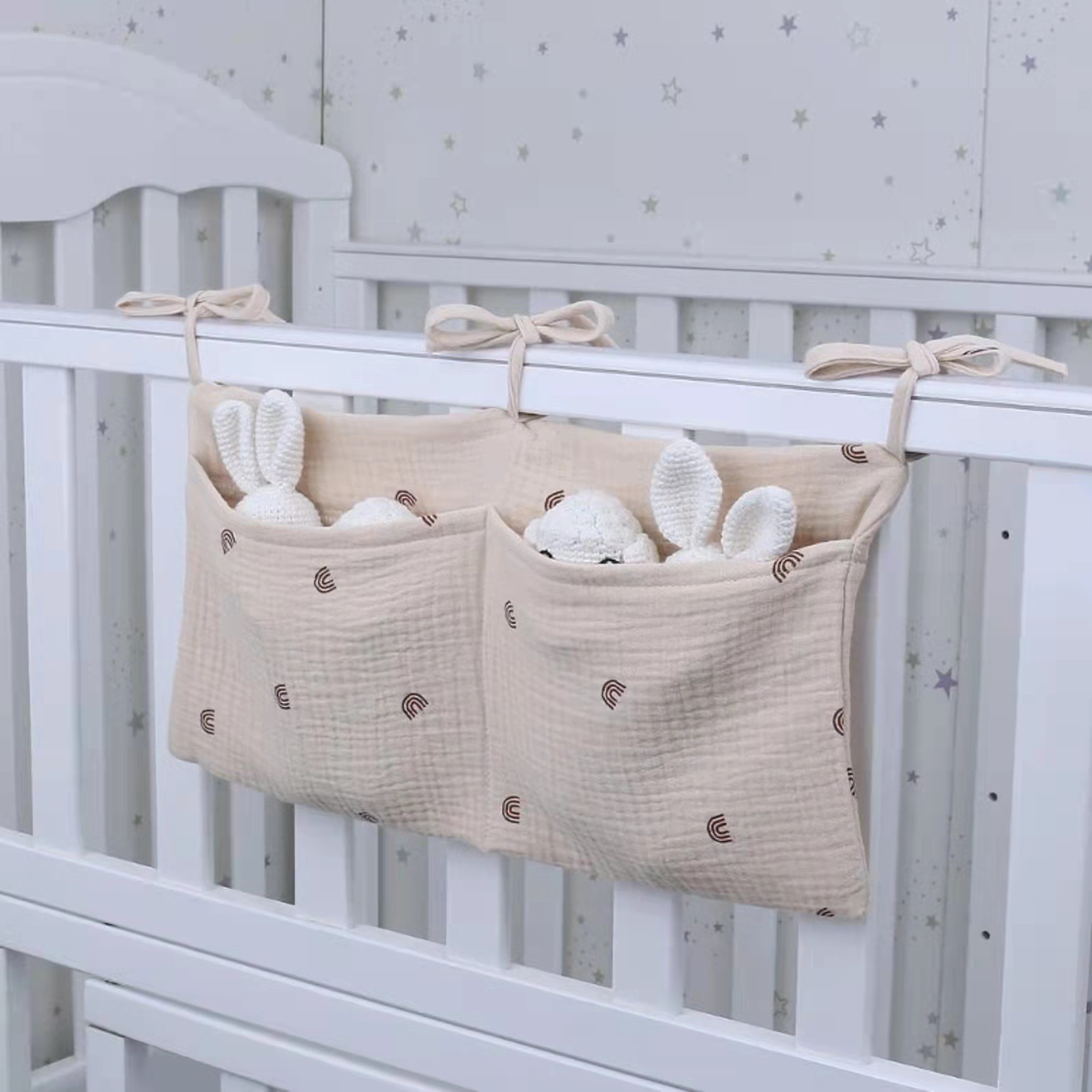Portable Baby Crib Storage Bag - Baby Food Organizer ulasan dan harga