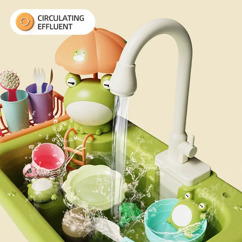 Kids Kitchen Sink Toys Electri - Baby Food Cooking Set ulasan dan harga