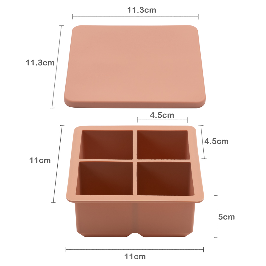 Food Grade Soft Silicone Squar - Baby Food Grinder ulasan dan harga