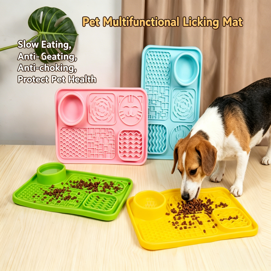 Pet Licking Mat, Cat and Dog F - Silicone Suction Bowl ulasan dan harga