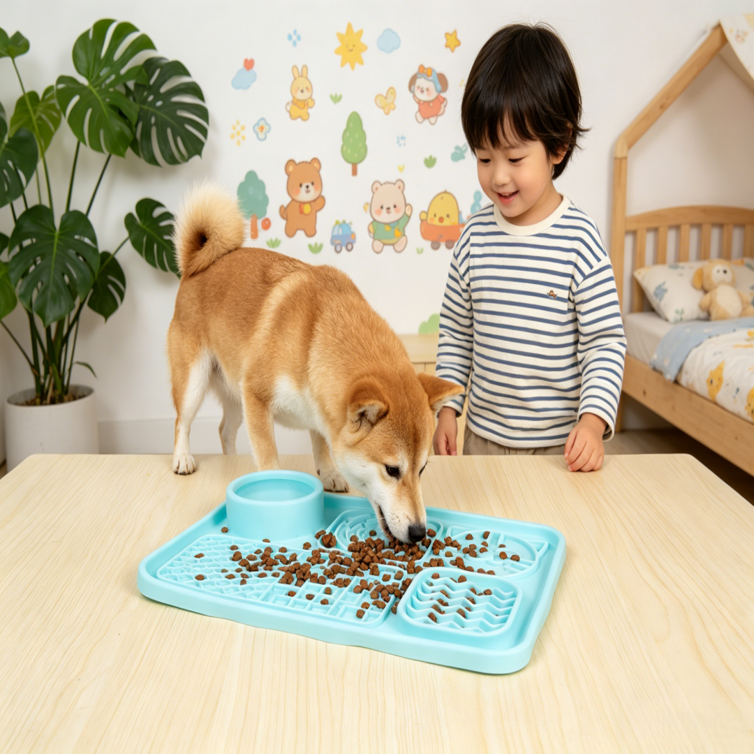 Pet Licking Mat, Cat and Dog F - Silicone Suction Bowl ulasan dan harga