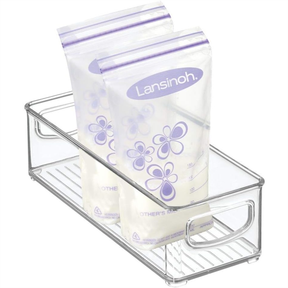 Small Plastic Storage Bins wit - Baby Food Organizer ulasan dan harga