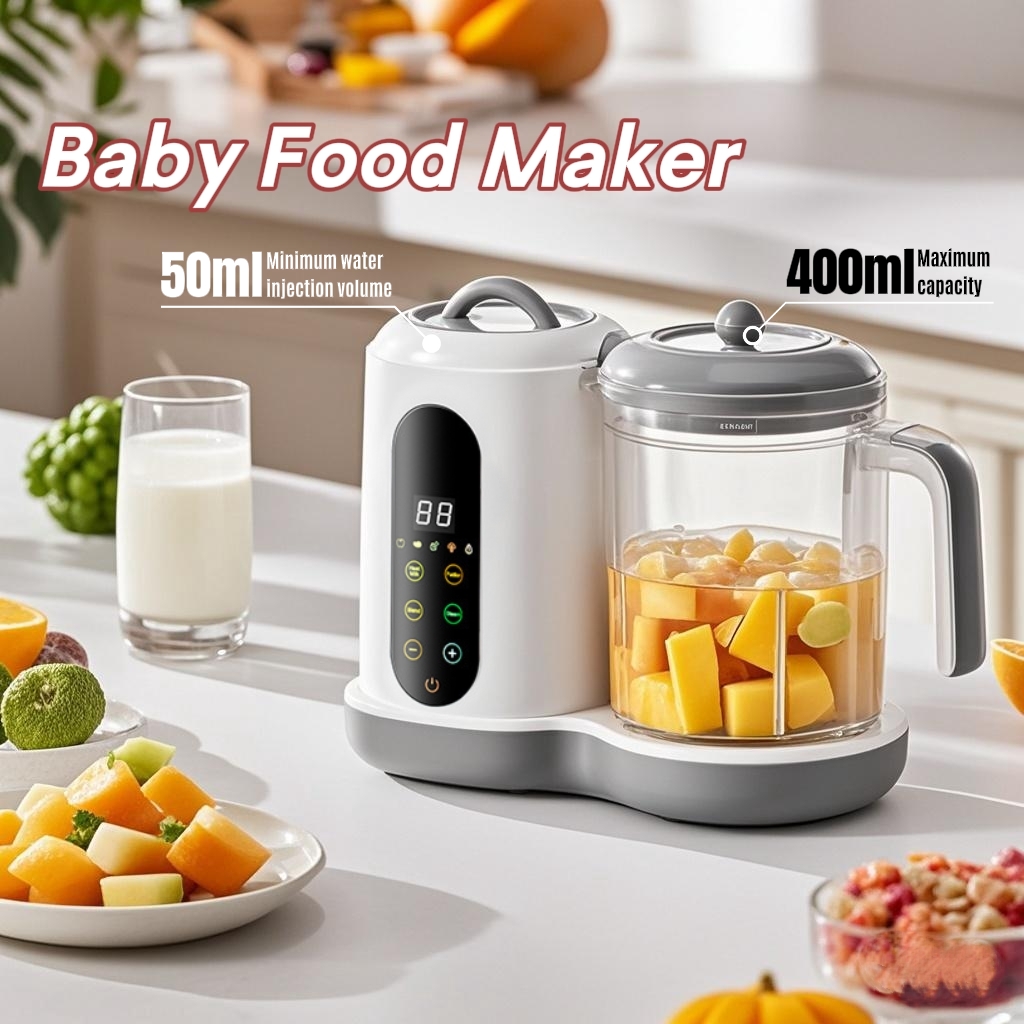 Multifunctional Baby Food Make - Baby Food Maker And Steamer ulasan dan harga
