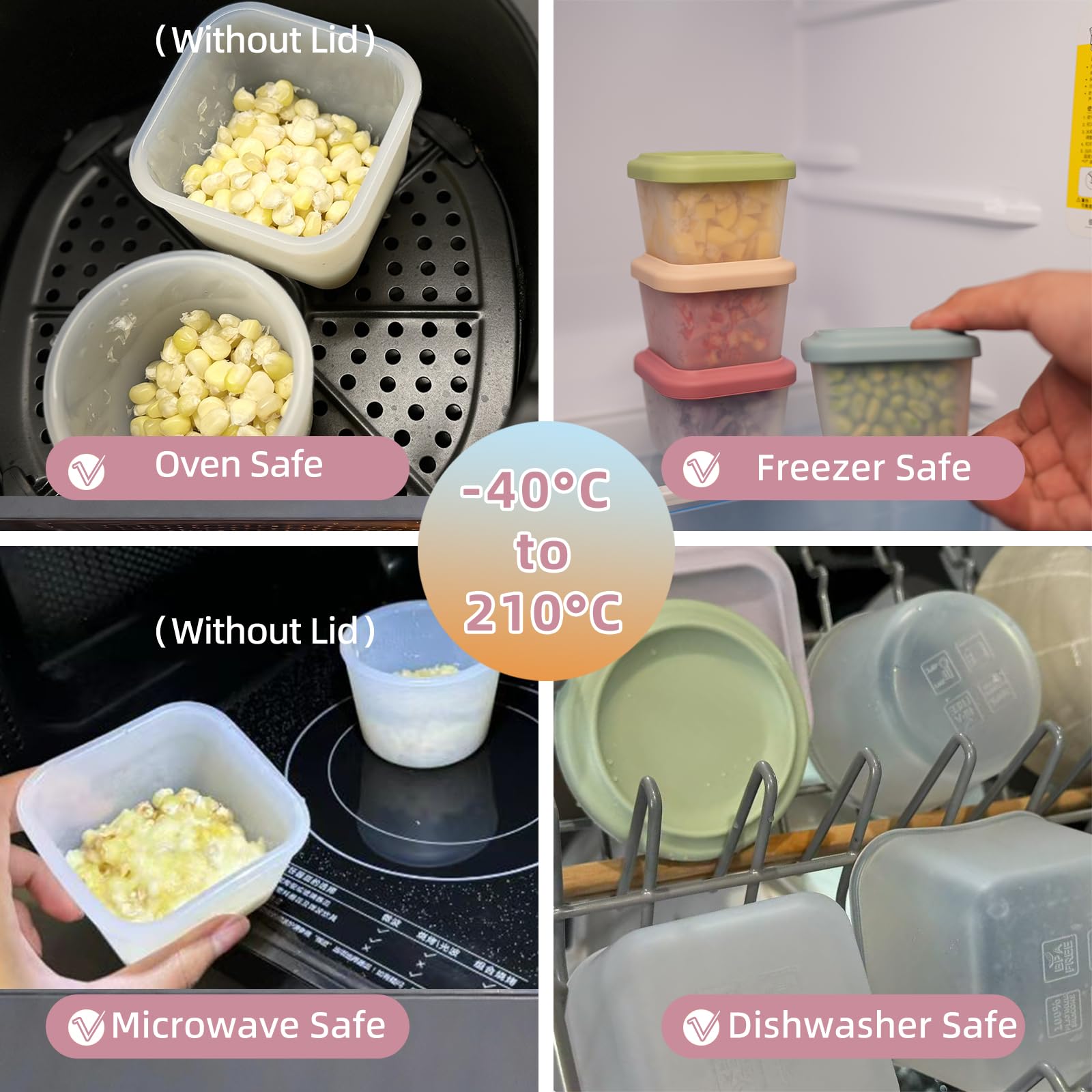 Food Grade Silicone Baby Food  - Baby Food For 1 Year Old ulasan dan harga