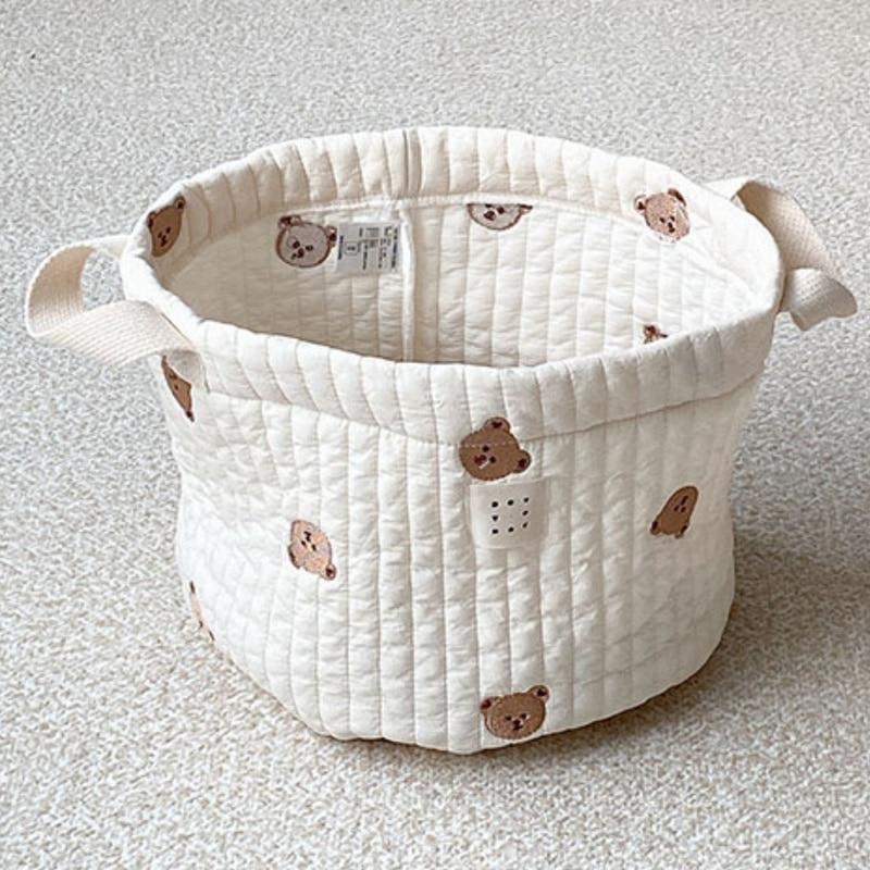 Cute Bear Embroidery Diaper Ba - Baby Food Organizer ulasan dan harga
