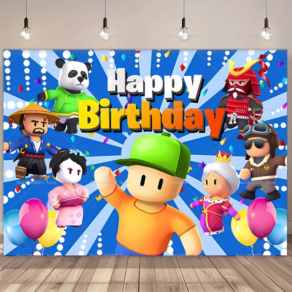 Stumble Guys Theme Birthday Pa - Baby Food Grinder ulasan dan harga