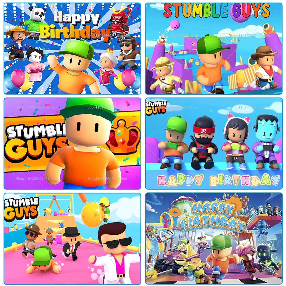 Stumble Guys Theme Birthday Pa - Baby Food Grinder ulasan dan harga