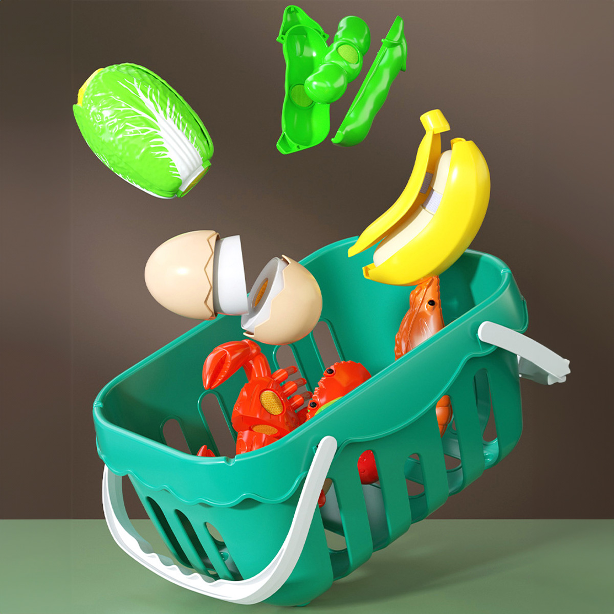 Cutting Play Food Toys Kitchen - Baby Food Cooking Set ulasan dan harga