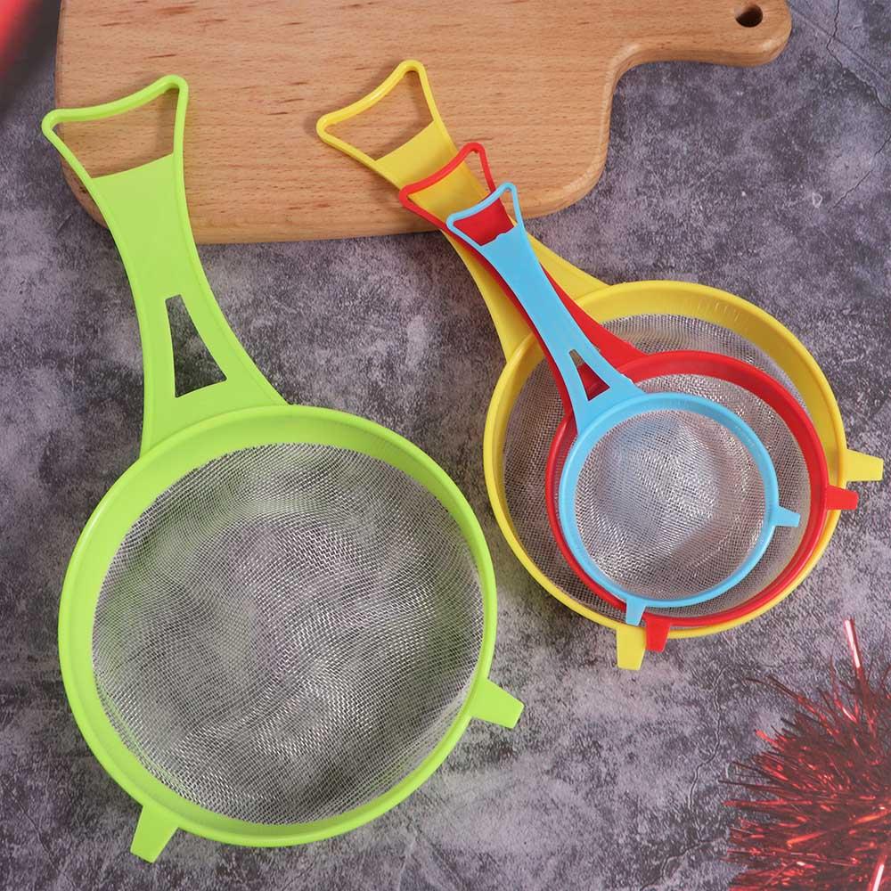4Pcs/Set Baking Tool Plastic F - Baby Food Strainer ulasan dan harga