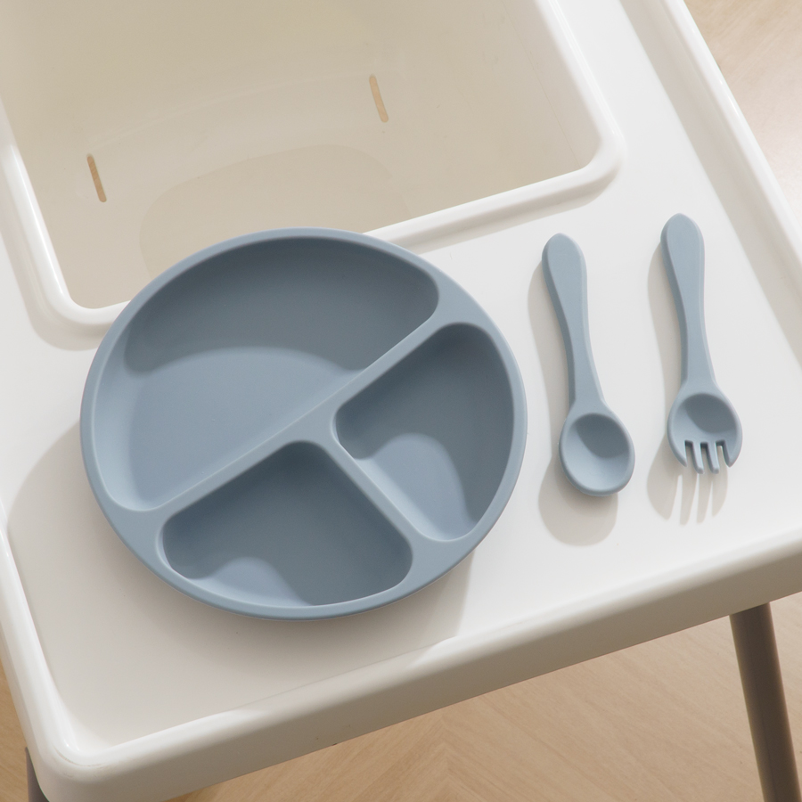 3PCS Children's Tableware Set  - Baby Food Guide ulasan dan harga
