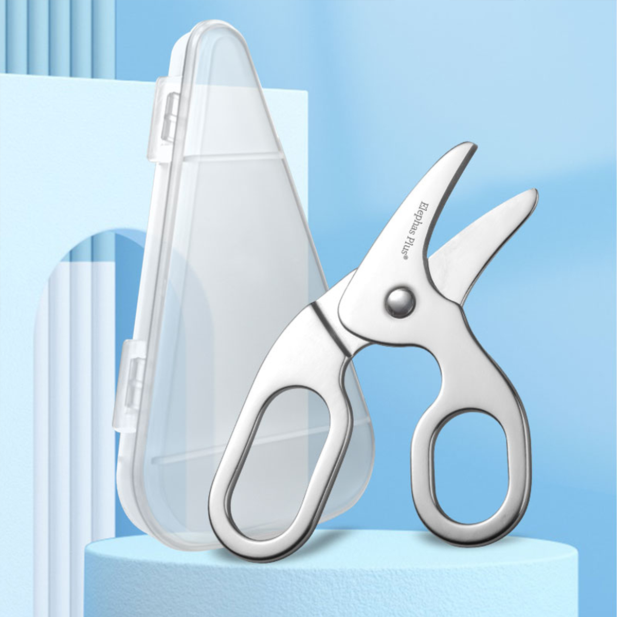 Safety Baby Food Scissors - Fo - Baby Food For 1 Year Old ulasan dan harga