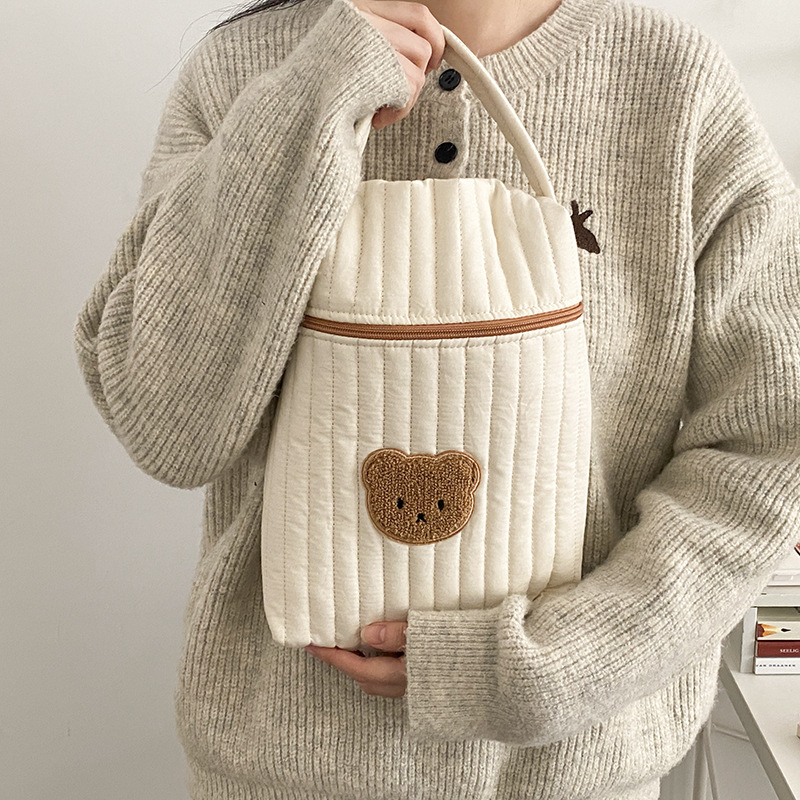 Baby Diaper Bag for Mom Cotton - Baby Food Organizer ulasan dan harga