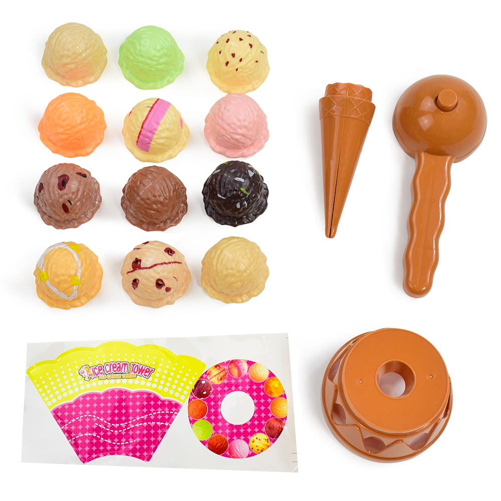 Children's Ice Cream Stacking  - Baby Food Cooking Set ulasan dan harga